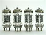 GE 5 star 12AU7 / 5814A - premium matched quad