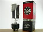 RCA 5U4GB - black plates, tall bottle