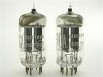 RCA 12AU7 - premium matched pair, black plates