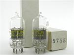 Raytheon 420A / 5755 - matched pair, clear top