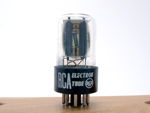 6SN7GTB RCA side getter