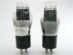Philco 45 triode - matched pair, engraved bases