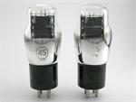 Sylvania 45 triode - matched pair