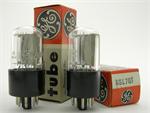 GE 6SL7GT - nickel plates, matched pair