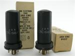 RCA JAN-CRC-6V6-Y - metal bottle, matched pair